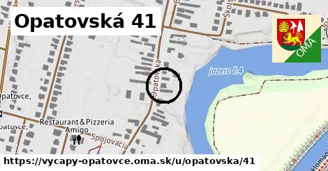 Opatovská 41, Výčapy - Opatovce