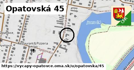 Opatovská 45, Výčapy - Opatovce