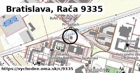 Bratislava, Rača <span class="supisne">9335</span>