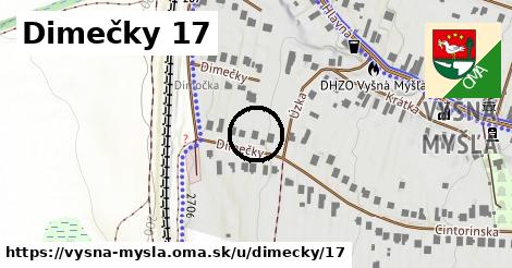 Dimečky 17, Vyšná Myšľa