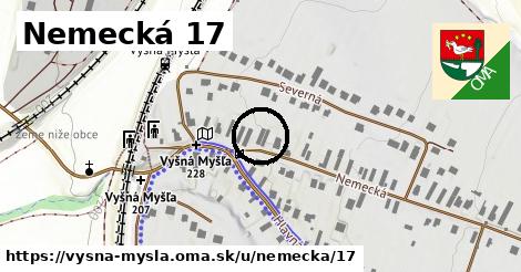 Nemecká 17, Vyšná Myšľa