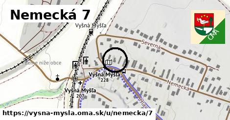 Nemecká 7, Vyšná Myšľa