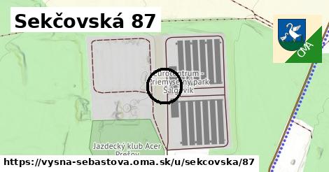 Sekčovská 87, Vyšná Šebastová