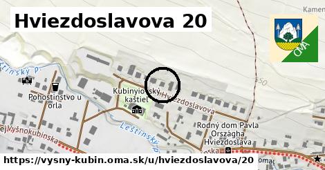 Hviezdoslavova 20, Vyšný Kubín