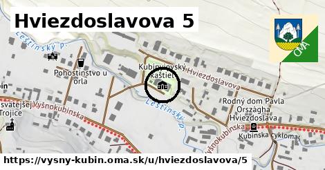 Hviezdoslavova 5, Vyšný Kubín