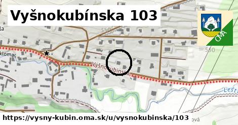 Vyšnokubínska 103, Vyšný Kubín