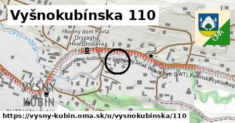 Vyšnokubínska 110, Vyšný Kubín