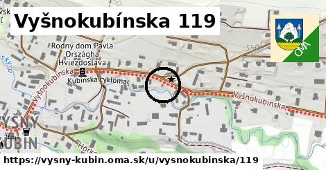 Vyšnokubínska 119, Vyšný Kubín