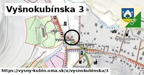 Vyšnokubínska 3, Vyšný Kubín