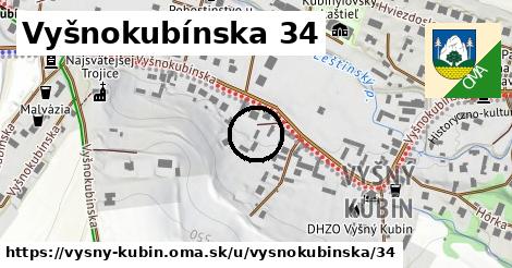 Vyšnokubínska 34, Vyšný Kubín