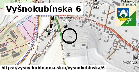 Vyšnokubínska 6, Vyšný Kubín