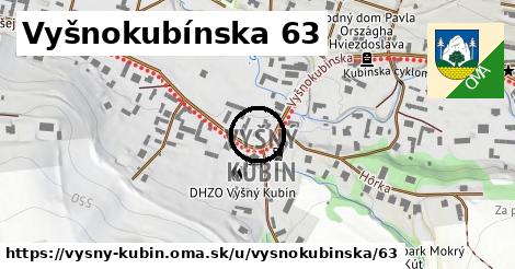 Vyšnokubínska 63, Vyšný Kubín