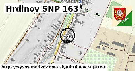 Hrdinov SNP 163, Vyšný Medzev