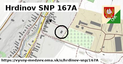 Hrdinov SNP 167A, Vyšný Medzev