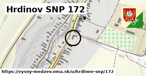 Hrdinov SNP 172, Vyšný Medzev