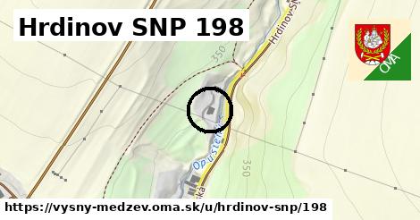 Hrdinov SNP 198, Vyšný Medzev