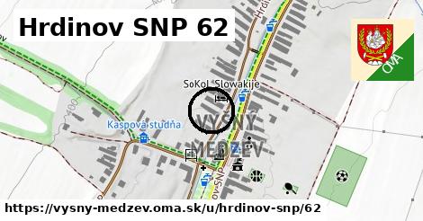 Hrdinov SNP 62, Vyšný Medzev