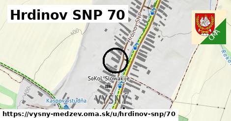 Hrdinov SNP 70, Vyšný Medzev