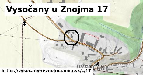 Vysočany u Znojma <span class="supisne">17</span>