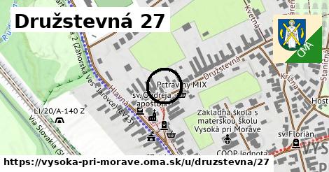 Družstevná 27, Vysoká pri Morave