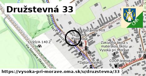 Družstevná 33, Vysoká pri Morave