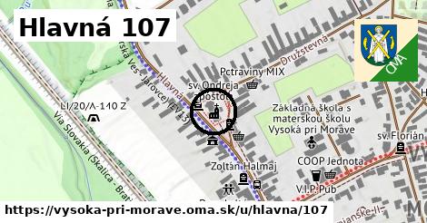 Hlavná 107, Vysoká pri Morave