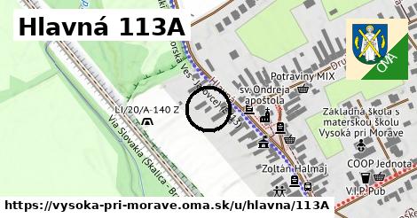 Hlavná 113A, Vysoká pri Morave