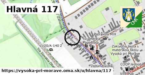 Hlavná 117, Vysoká pri Morave