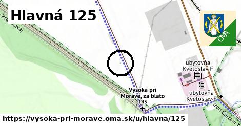 Hlavná 125, Vysoká pri Morave