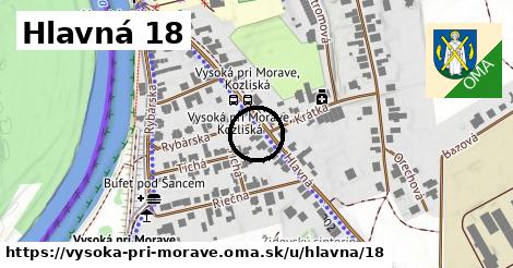 Hlavná 18, Vysoká pri Morave