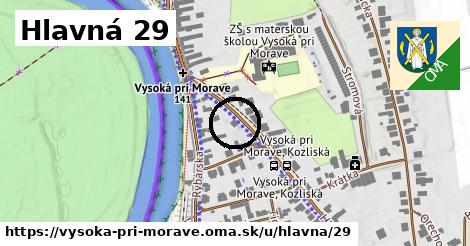 Hlavná 29, Vysoká pri Morave