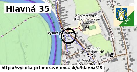 Hlavná 35, Vysoká pri Morave