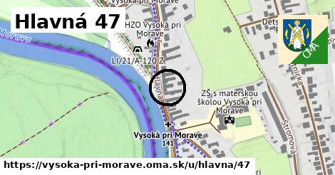 Hlavná 47, Vysoká pri Morave