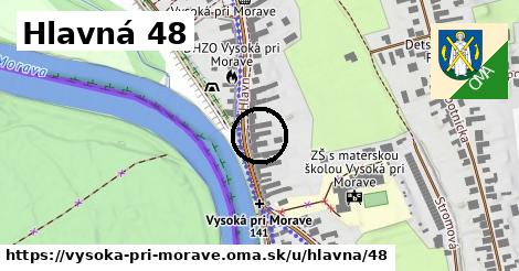 Hlavná 48, Vysoká pri Morave