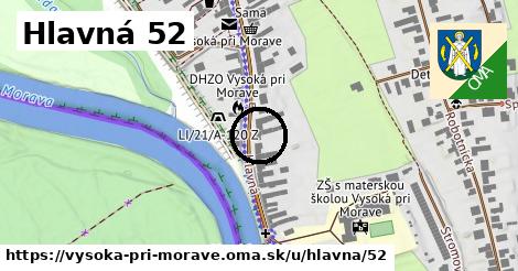 Hlavná 52, Vysoká pri Morave