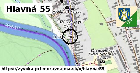 Hlavná 55, Vysoká pri Morave