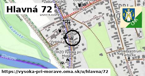 Hlavná 72, Vysoká pri Morave