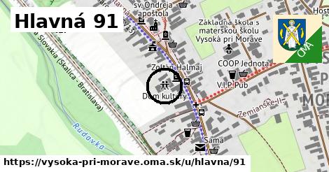 Hlavná 91, Vysoká pri Morave