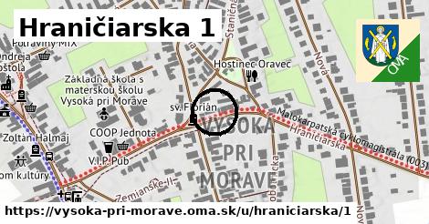 Hraničiarska 1, Vysoká pri Morave