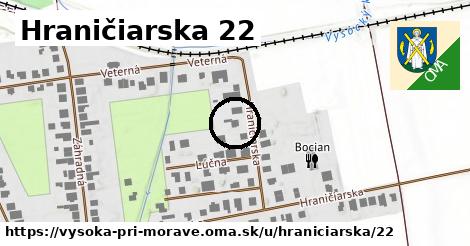 Hraničiarska 22, Vysoká pri Morave