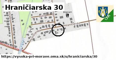 Hraničiarska 30, Vysoká pri Morave