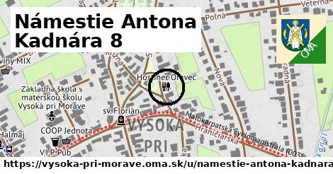 Námestie Antona Kadnára 8, Vysoká pri Morave