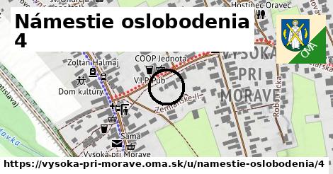 Námestie oslobodenia 4, Vysoká pri Morave