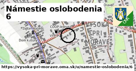 Námestie oslobodenia 6, Vysoká pri Morave