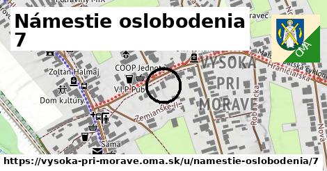 Námestie oslobodenia 7, Vysoká pri Morave