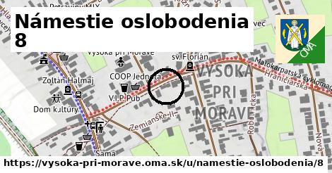 Námestie oslobodenia 8, Vysoká pri Morave