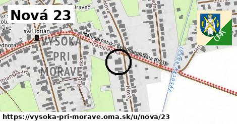 Nová 23, Vysoká pri Morave