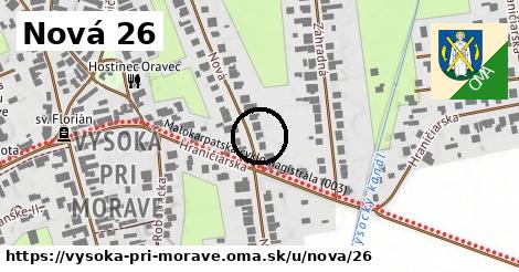 Nová 26, Vysoká pri Morave