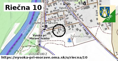 Riečna 10, Vysoká pri Morave