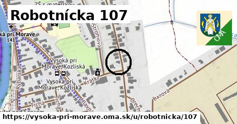 Robotnícka 107, Vysoká pri Morave